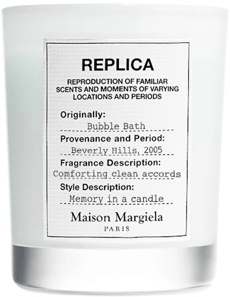 Replica Bubble Bath Candle Candela Profumata