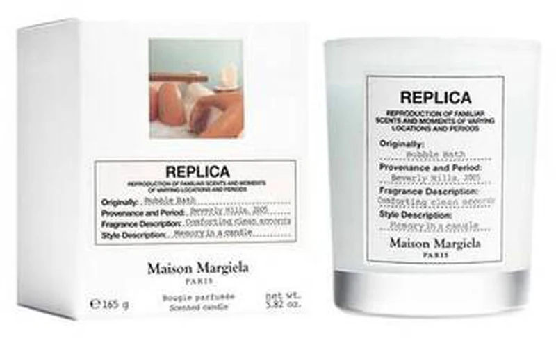 Replica Bubble Bath Candle Candela Profumata