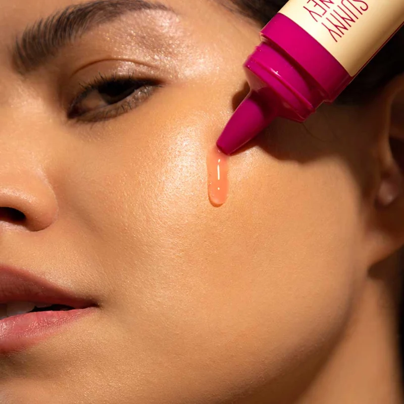 Sunny Honey Bronzing Face Drops Dark Tan shade 30ml