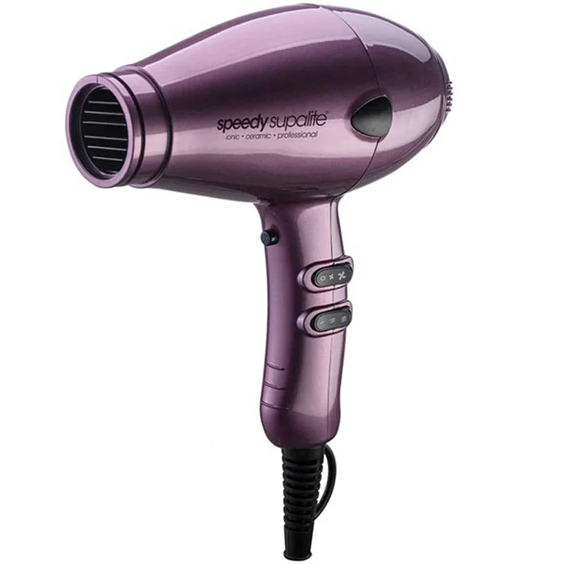 Supalite Dryer with Diffuser & Wet Dry Wonder Brush Purple