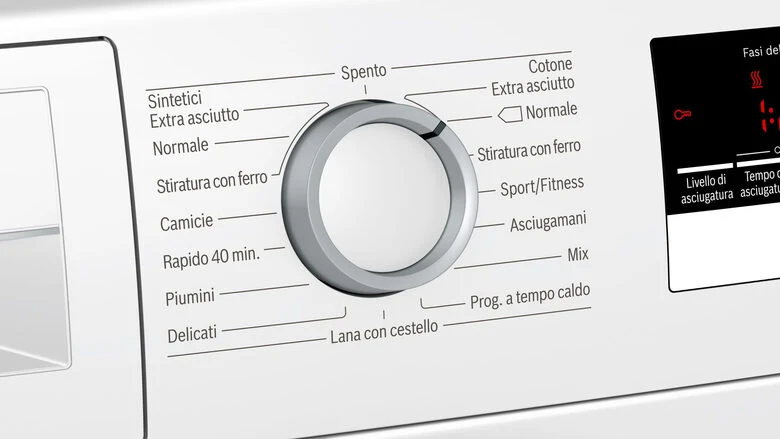 Bosch Serie 4 WTR85V17IT asciugatrice Libera installazione Caricamento frontale 7 kg A++ Bianco