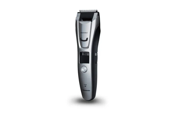 Panasonic ER-GB80, Regolabarba e tagliacapelli, 3 pettini accessori, Tagliabasette, Lavabile, Silver