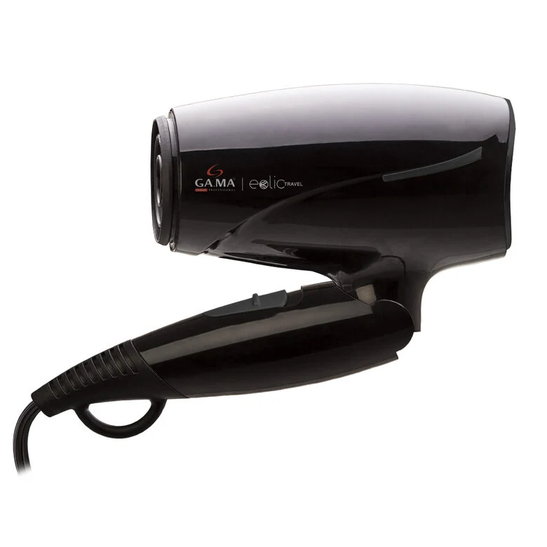 GA.MA Eolic Travel Phon Professionale ideale per i viaggi Ultra Leggero Manico Pieghevole 1600 W