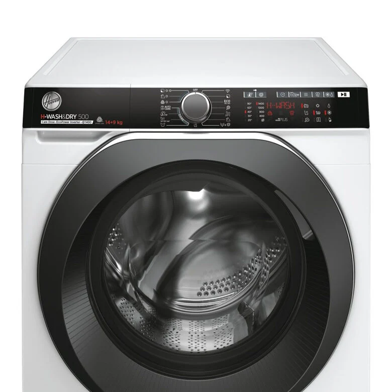 Hoover H-WASH&DRY 500 lavasciuga Libera installazione Caricamento frontale Bianco F