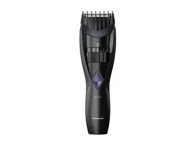 Panasonic ER-GB37, Regolabarba e tagliacapelli, Pettine accessorio, Wet&Dry, Silver