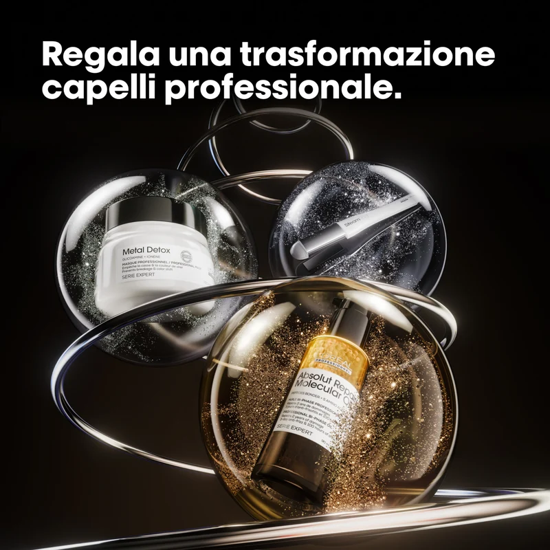 Cofanetto Natale 2026 Absolut Repair Molecular Trio L'Oréal Professionnel