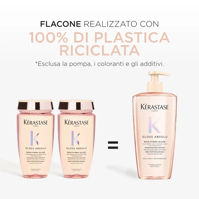 Kerastase Shampoo Gloss Absolu Bain Hydra-Glaze 500 ml - Anticrespo