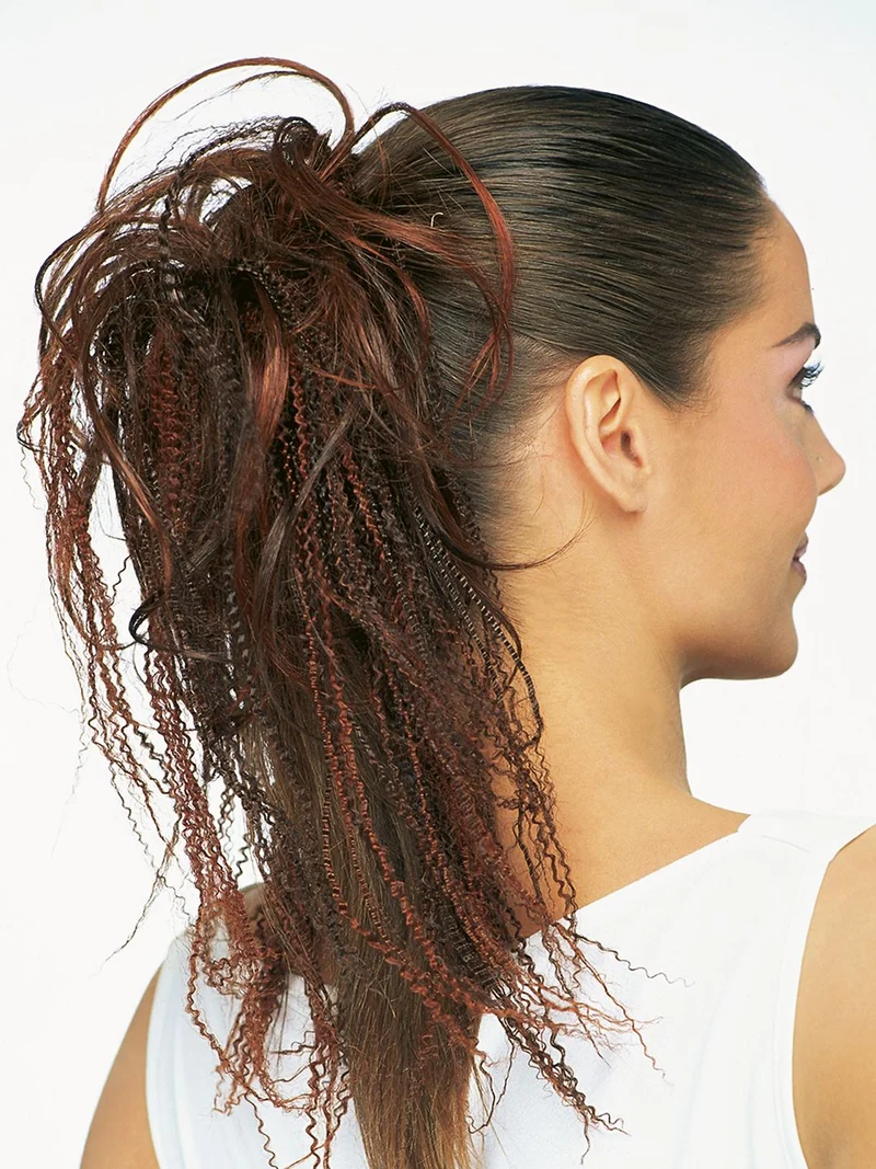 FRIZZY FLARE Ornamento in fibra sintetica