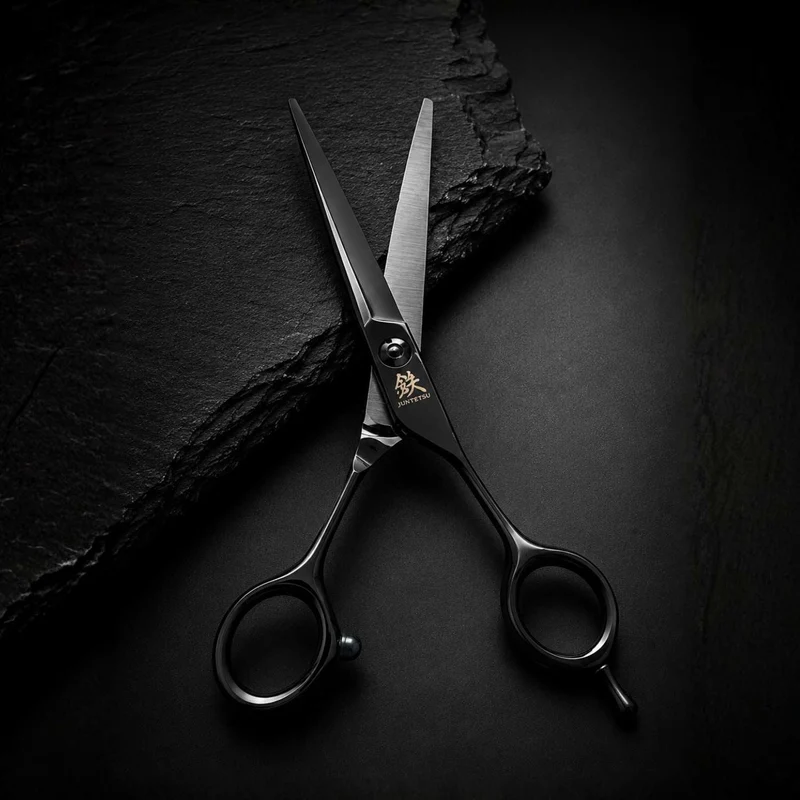 Forbici da taglio per capelli Juntetsu Black Cobalt