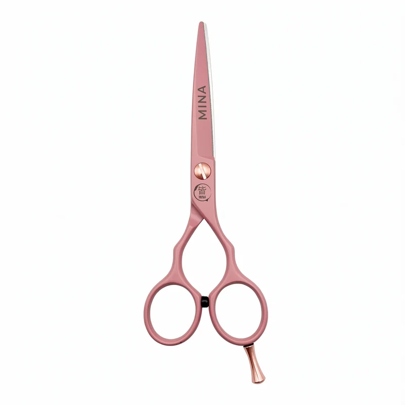 Set di forbici professionali Mina Classic Pastel Pink