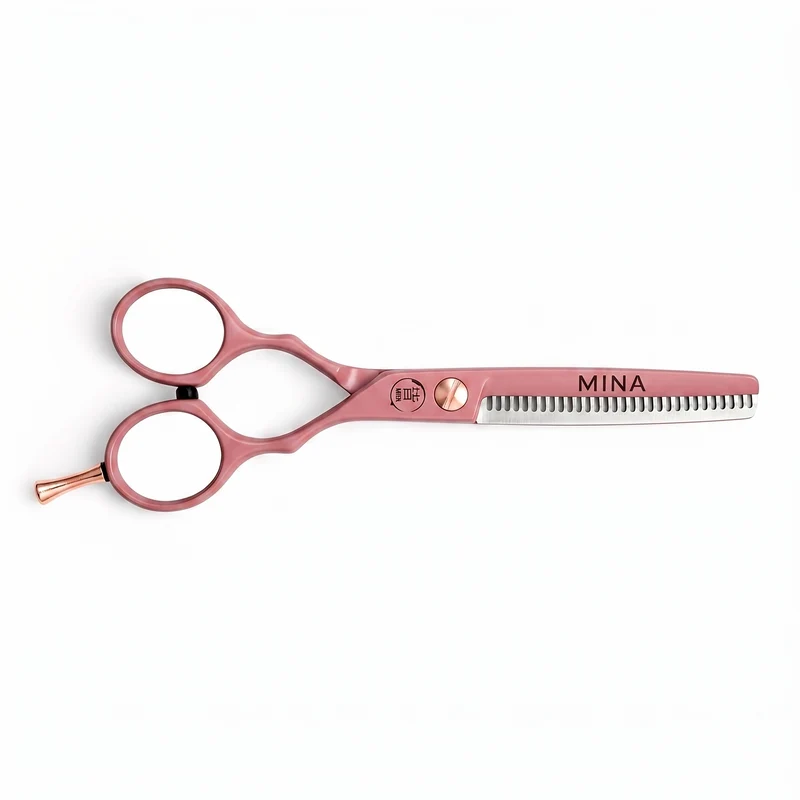 Set di forbici professionali Mina Classic Pastel Pink