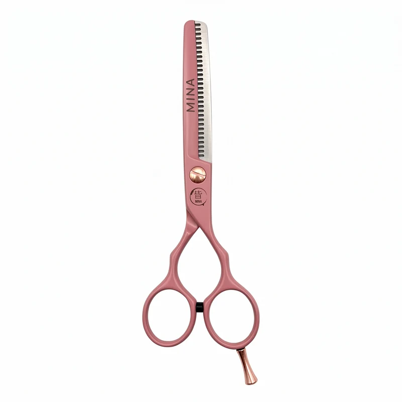 Set di forbici professionali Mina Classic Pastel Pink