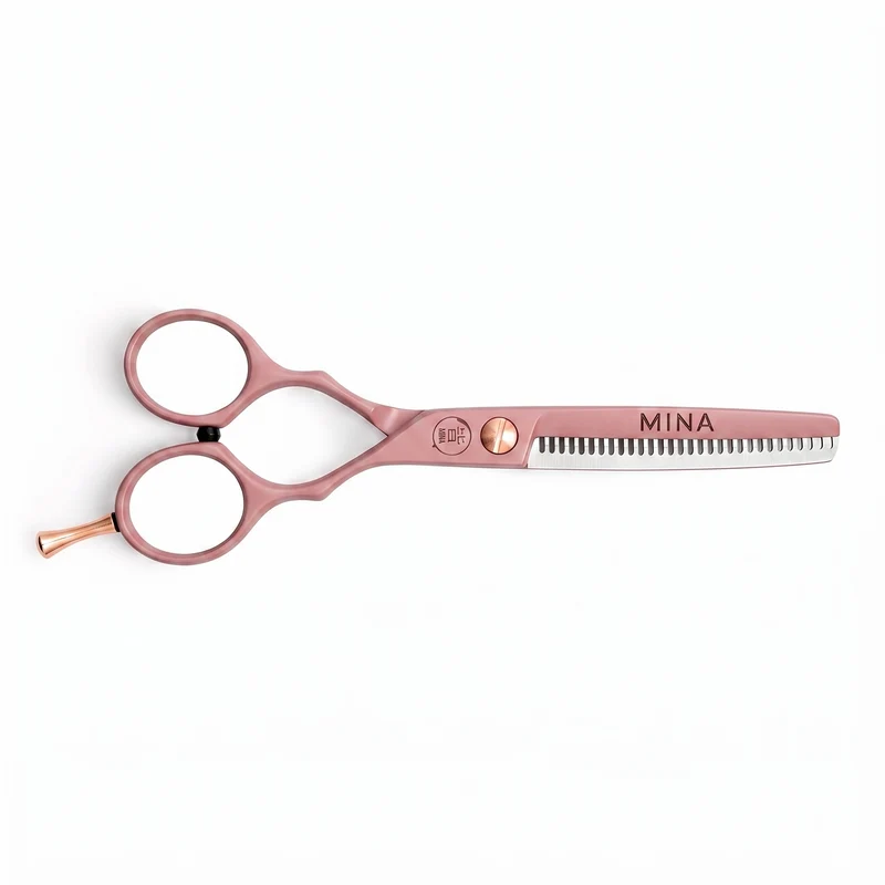 Set di forbici professionali Mina Classic Pastel Pink