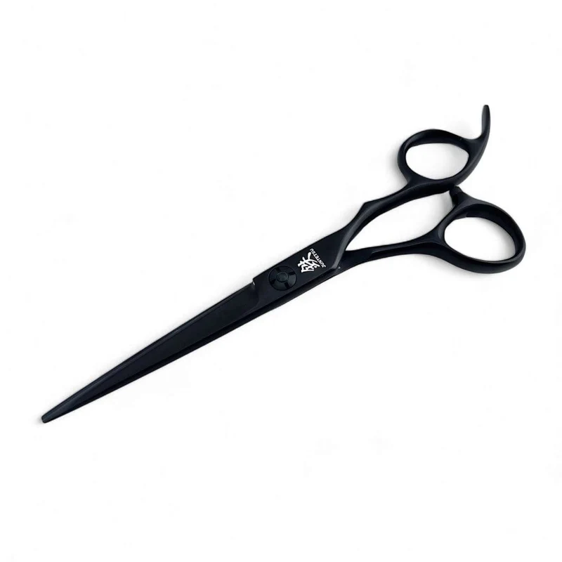 Set di forbici professionali offset Juntetsu nero opaco