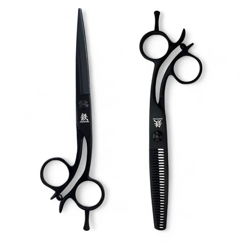 Set di forbici professionali Juntetsu Obsidian MIKURO EDGE