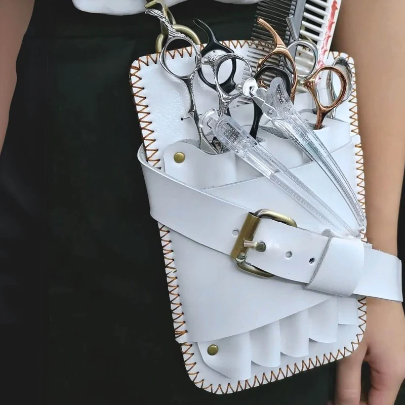 Juntetsu Artisan White Holster - 5 forbici professionali