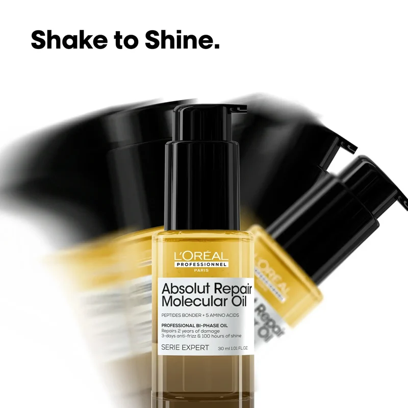 L’Oréal Professionnel Absolut Repair Molecular Olio Bifasico 30ml - Capelli Danneggiati