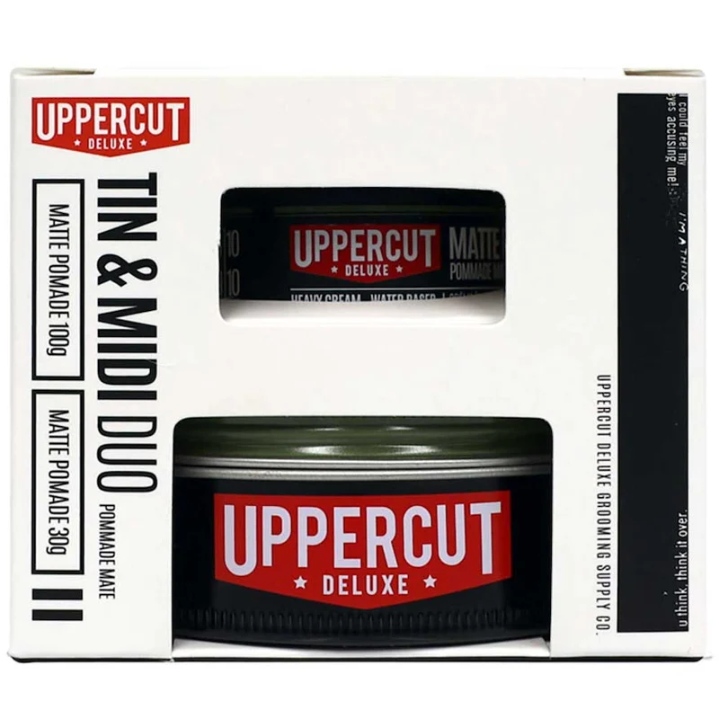 Matte Pomade Tin & Midi Duo