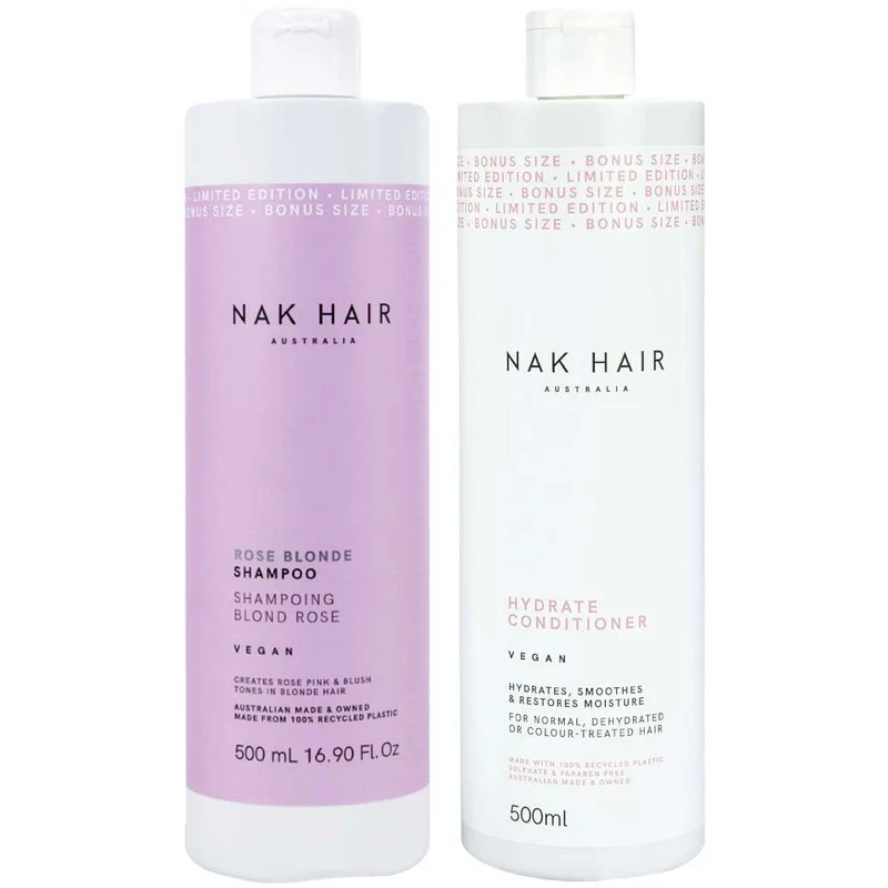 Rose Blonde Shampoo & Hydrate Conditioner 500ml
