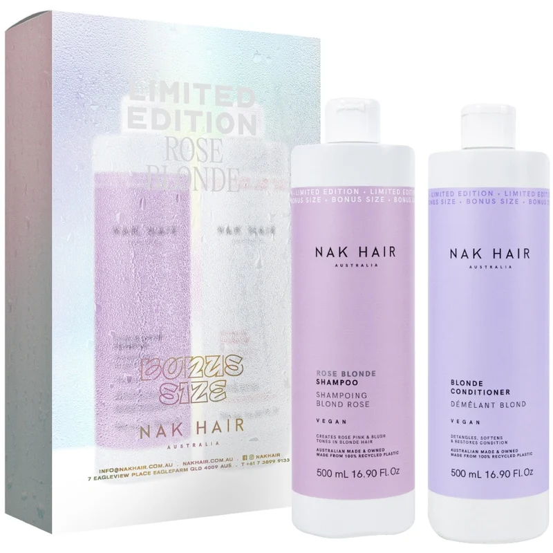 Rose Blonde Shampoo & Hydrate Conditioner 500ml