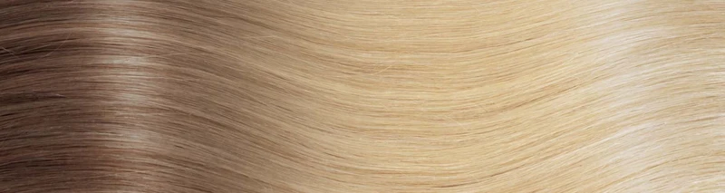 BEVERLY/M Set da 6 pezzi in capelli naturali lisci con clip