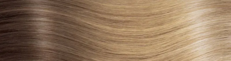 BEVERLY/M Set da 6 pezzi in capelli naturali lisci con clip