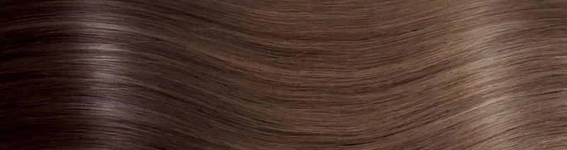 BEVERLY/M Set da 6 pezzi in capelli naturali lisci con clip