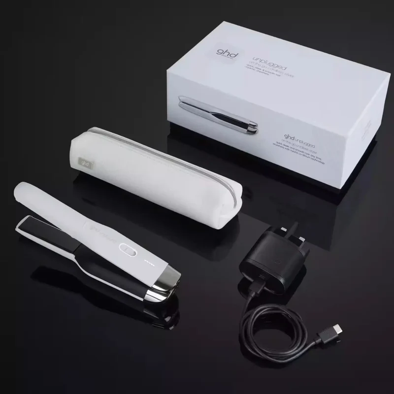 GHD Unplugged Styler Bianca Piastra Senza Fili 22mm