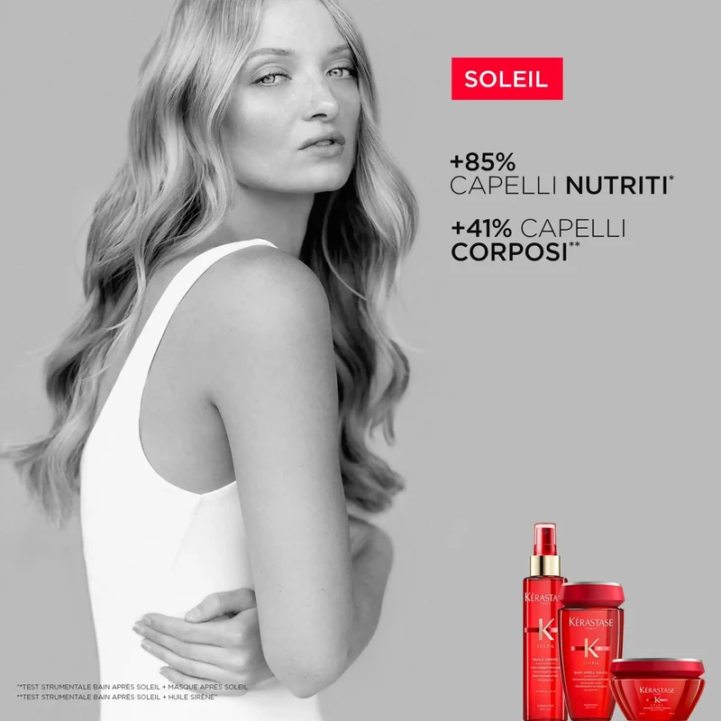 Kérastase Soleil Kit Solari Capelli – Shampoo + Maschera + Olio + Summer Bag
