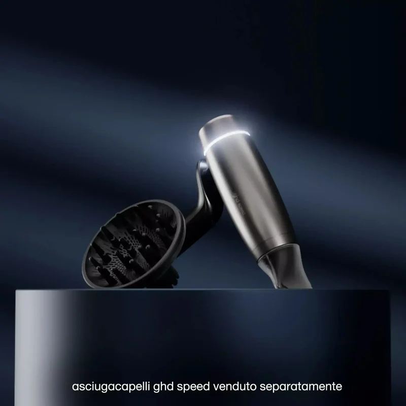Diffusore Professionale ghd Speed per Capelli Ricci – Definizione Ricci Anti Crespo