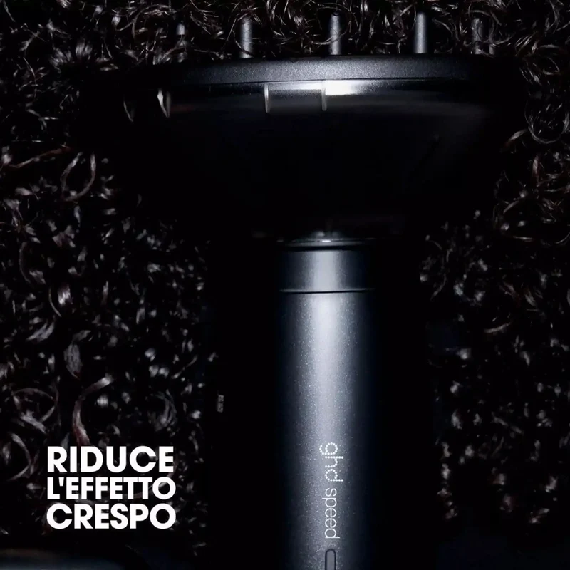 Diffusore Professionale ghd Speed per Capelli Ricci – Definizione Ricci Anti Crespo