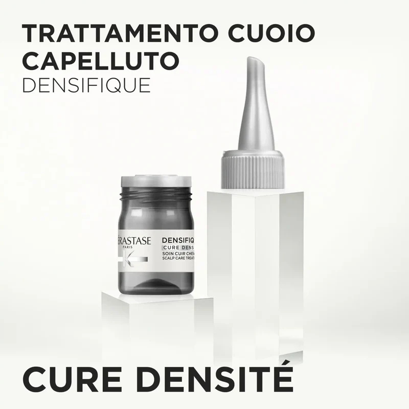 Kérastase Densifique Cure Densité 60 ml – Trattamento Antidiradamento per Capelli più Densi