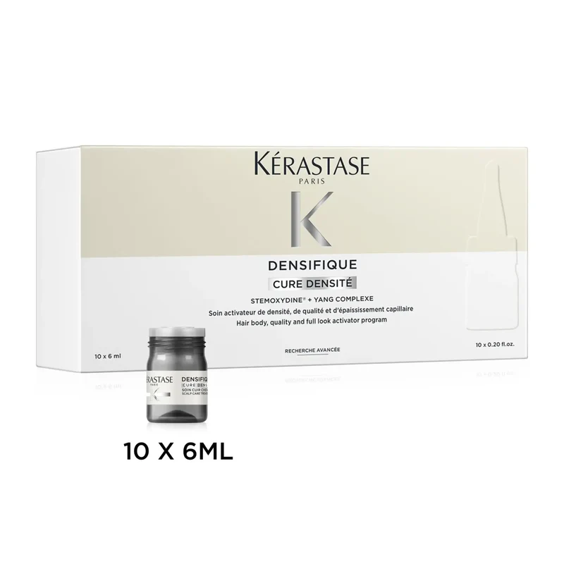 Kérastase Densifique Cure Densité 60 ml – Trattamento Antidiradamento per Capelli più Densi