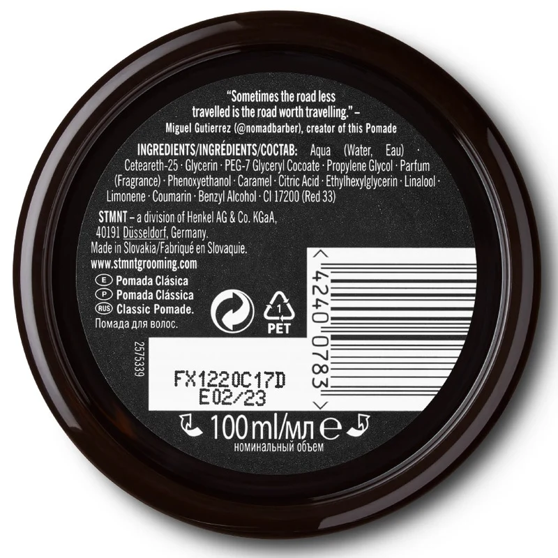 Classic Pomade 100ml