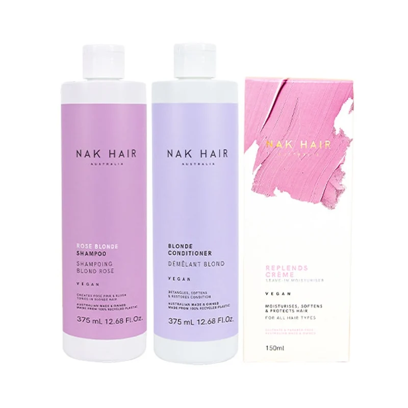Rose Blonde Christmas Trio