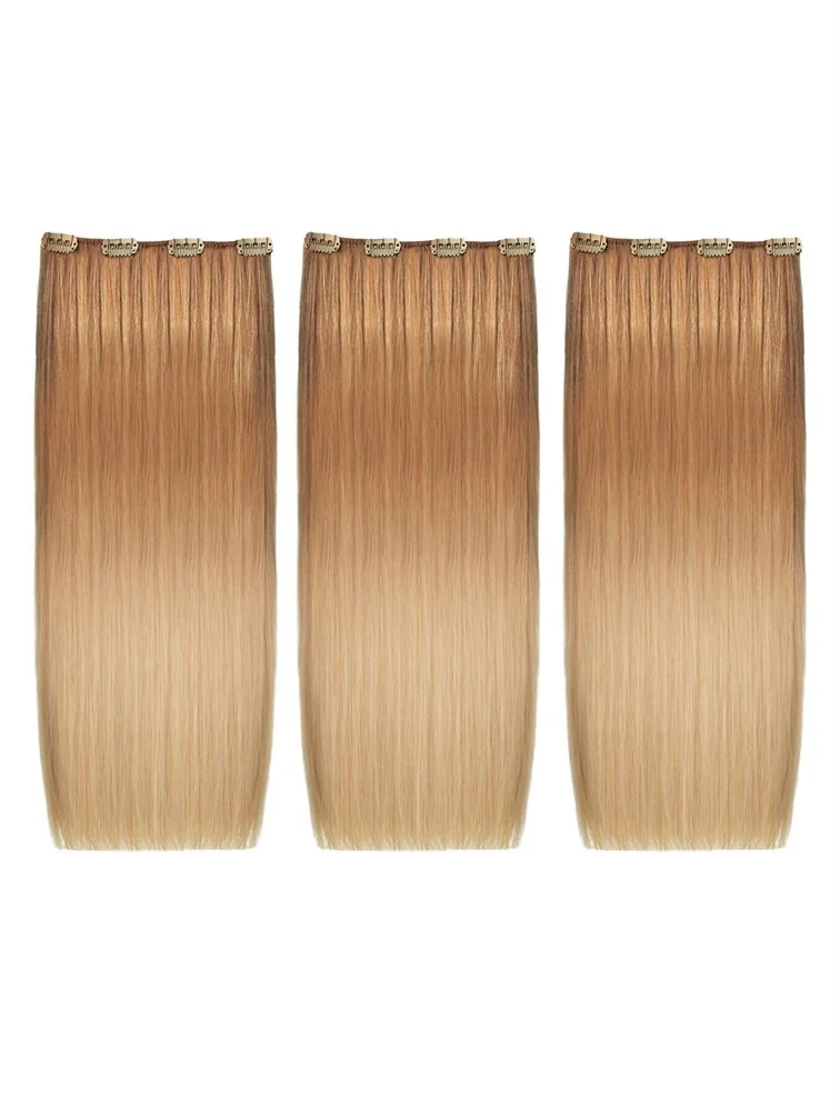 THREEASY/SH Extension con clip in colori shatush
