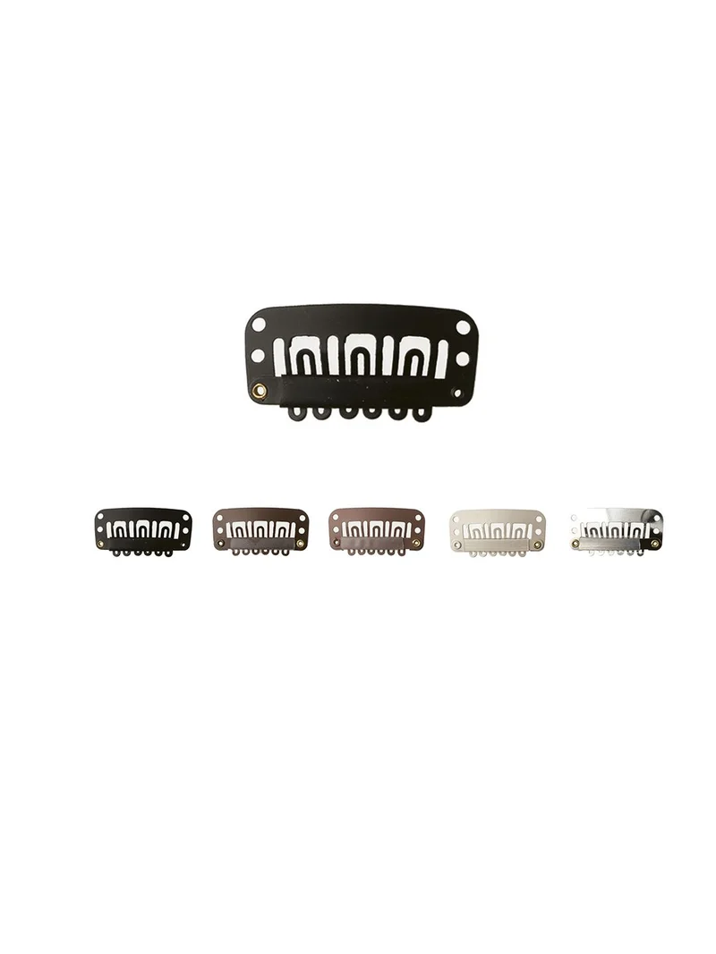 CLIP10T Clip per applicazione capelli tessuti