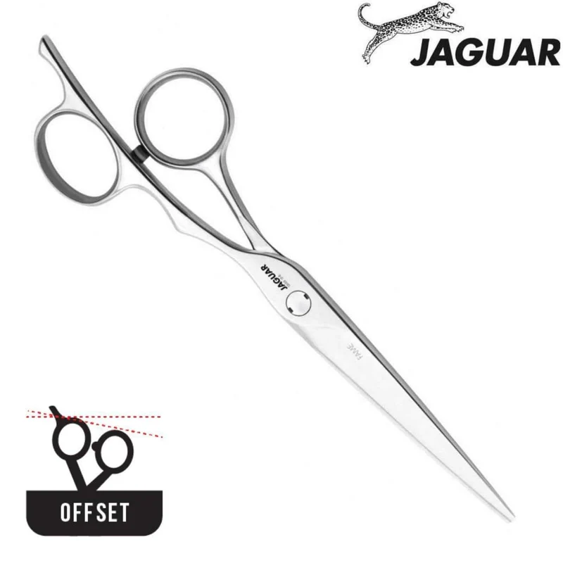 Forbici da taglio per capelli Jaguar Silver Line Fame Offset