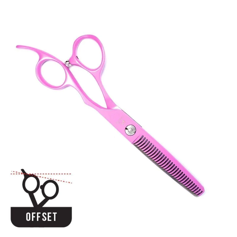 Set di forbici da parrucchiere Juntetsu Pink