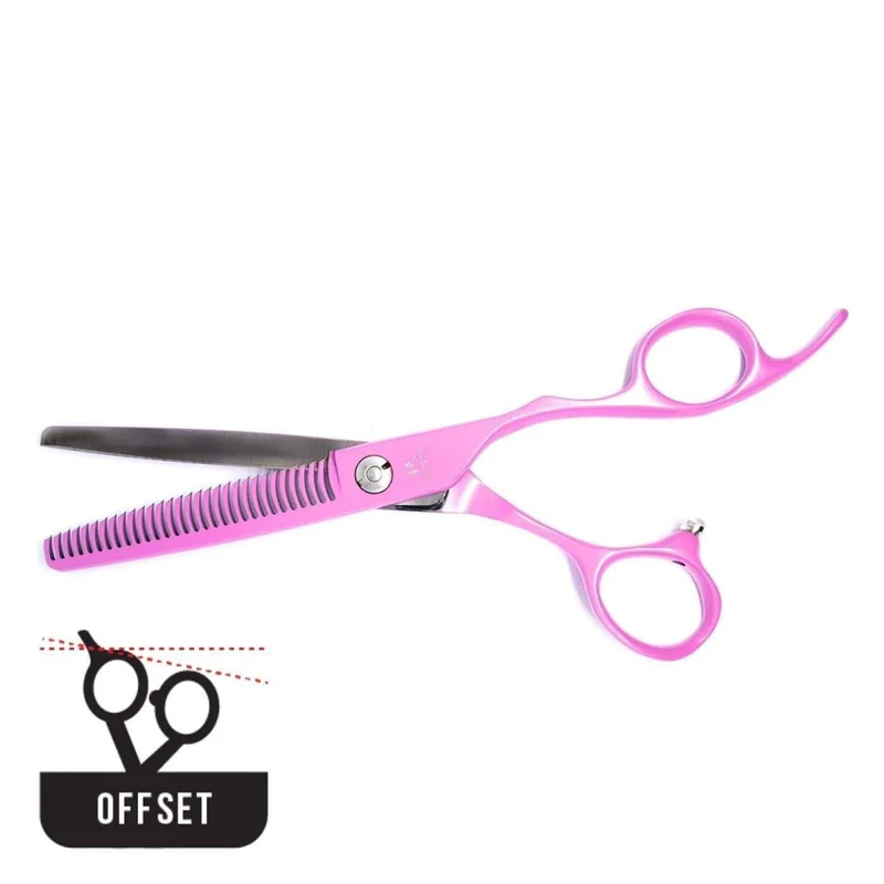 Set di forbici da parrucchiere Juntetsu Pink