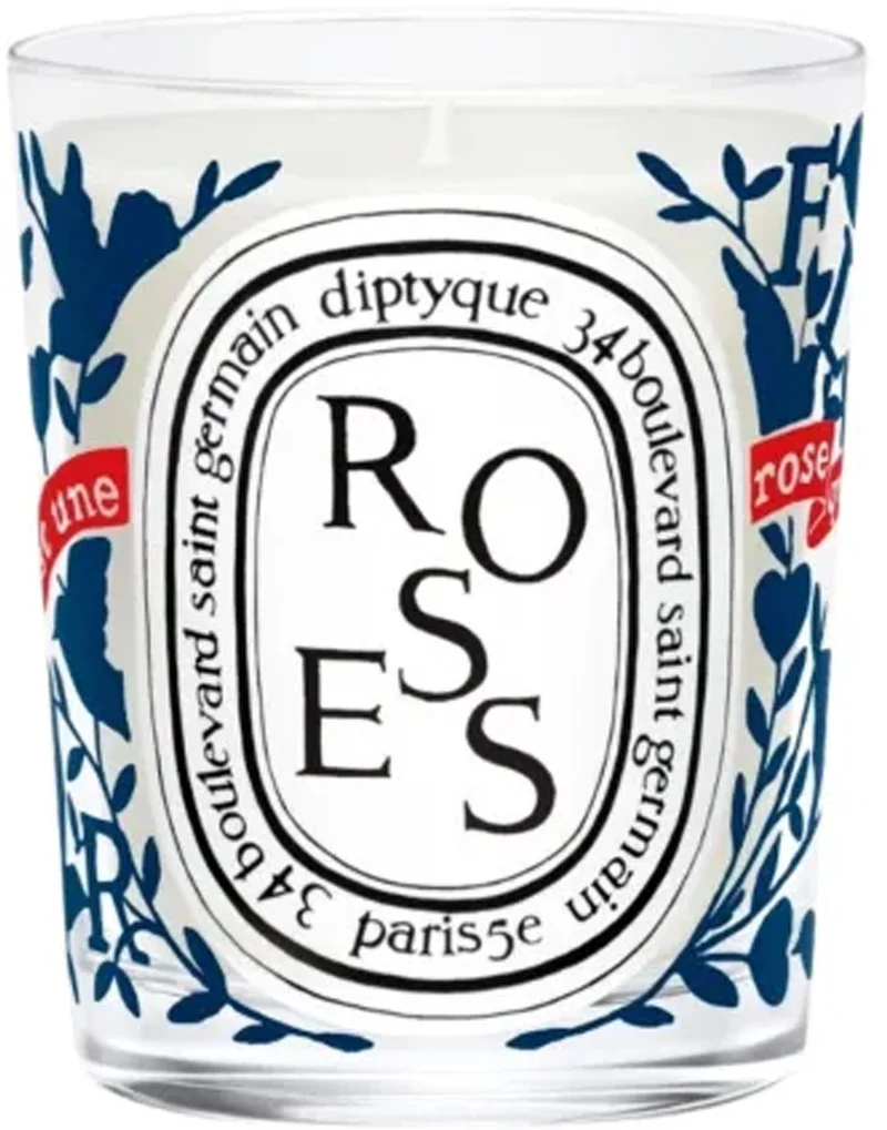 Roses Candle Limited Edition Candela Profumata