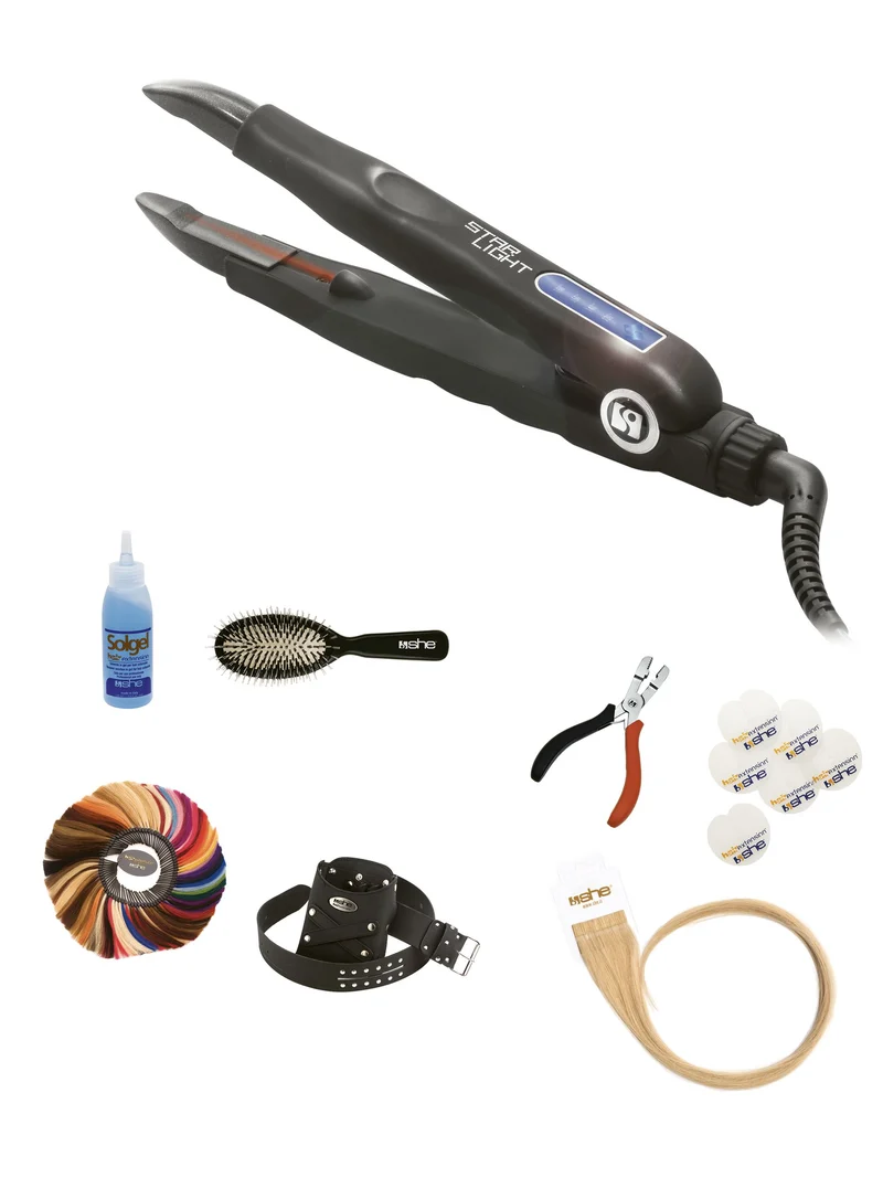 KIT STAR LIGHT Kit per applicazione extension con cheratina