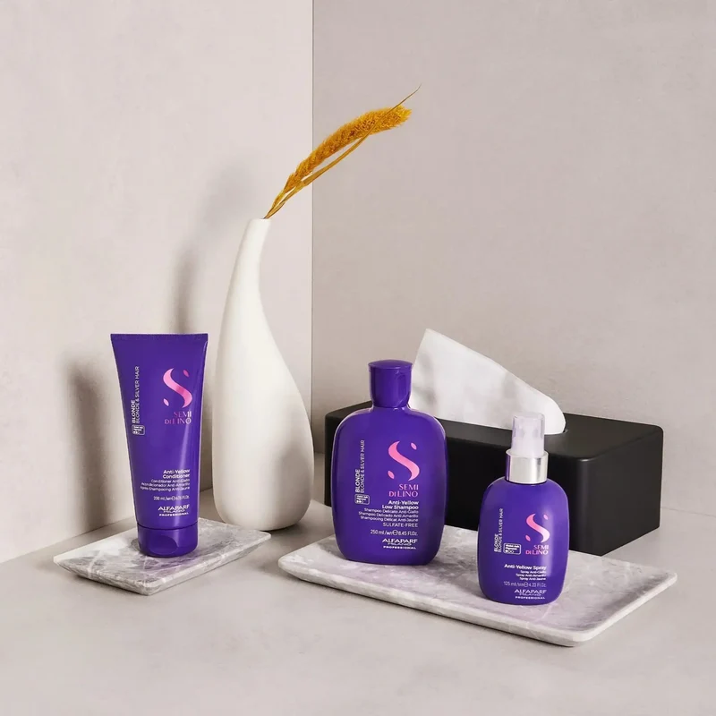 Routine Antigiallo Alfaparf Semi di Lino Anti‑Yellow