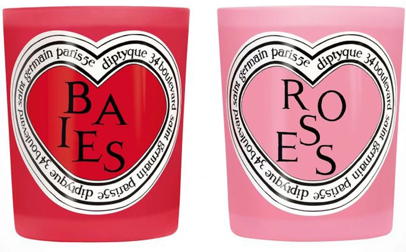 Duo Candele San Valentino Baies e Roses Duo Candele Profumate