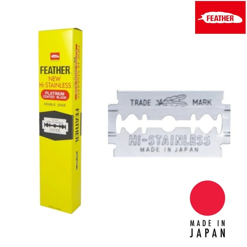 Lama di ricambio Feather Japan HI-STAINLESS Double Edge