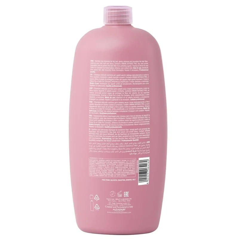 Alfaparf Semi di Lino Nutritive Low Shampoo 1000ml - Capelli Secchi