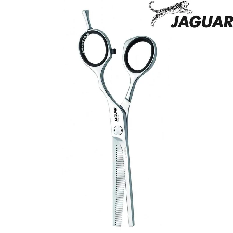 Jaguar Forbici sfoltitrici per capelli offset per mancini Silver Line CJ 40 Plus