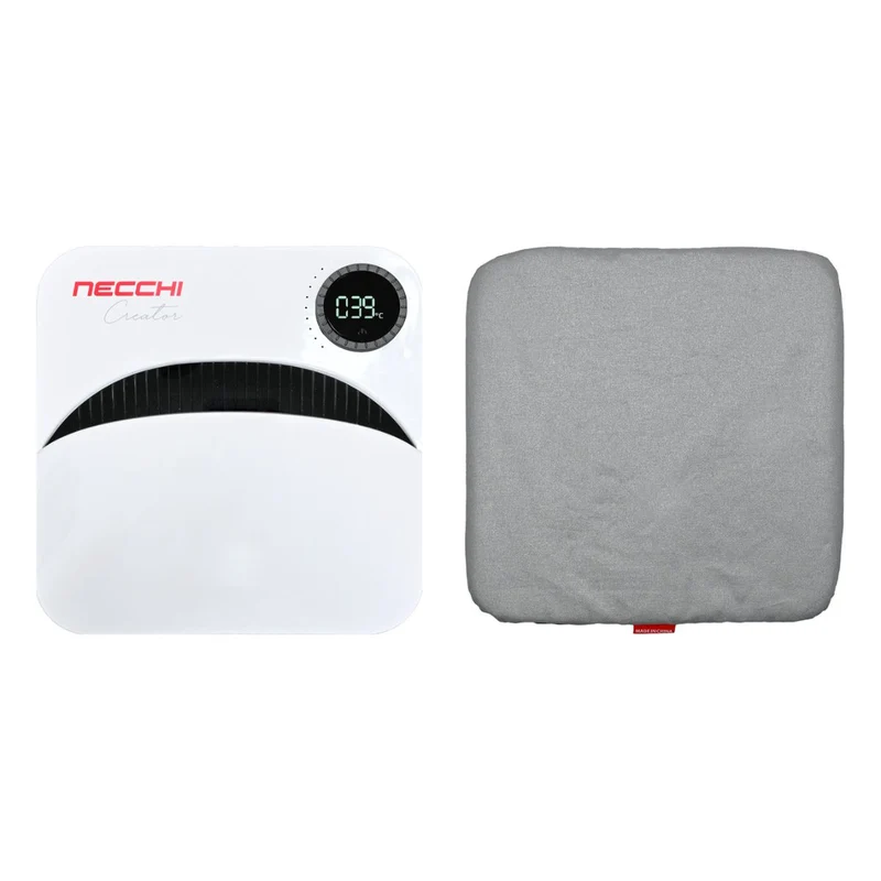 Necchi Flat Press Creator Pressa per Stampa a Caldo 22,86 x 22,86 cm