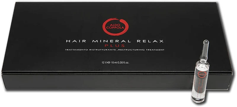 Hair Mineral Relax Plus Fiale Fiale Trattamento Ristrutturante